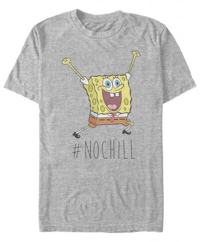 Men's No Chill Short Sleeve Crew T-shirt Gray $20.64 T-Shirts