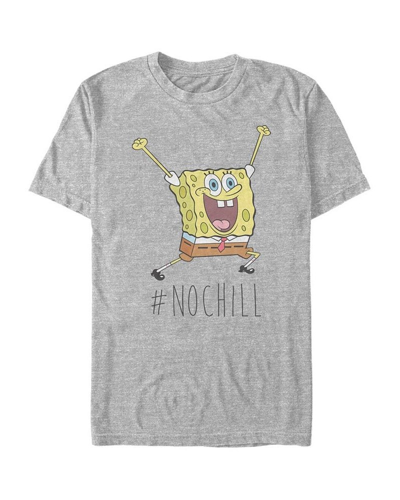 Men's No Chill Short Sleeve Crew T-shirt Gray $20.64 T-Shirts