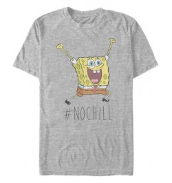 Men's No Chill Short Sleeve Crew T-shirt Gray $20.64 T-Shirts