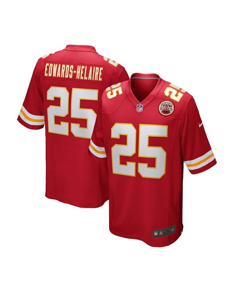 Men's Clyde Edwards-Helaire Kansas City Chiefs Game Jersey $53.20 Jersey