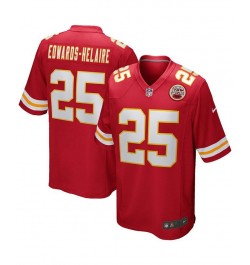 Men's Clyde Edwards-Helaire Kansas City Chiefs Game Jersey $53.20 Jersey