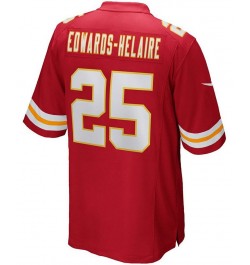 Men's Clyde Edwards-Helaire Kansas City Chiefs Game Jersey $53.20 Jersey