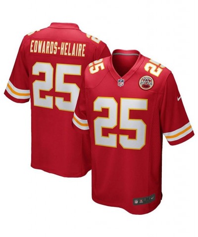 Men's Clyde Edwards-Helaire Kansas City Chiefs Game Jersey $53.20 Jersey