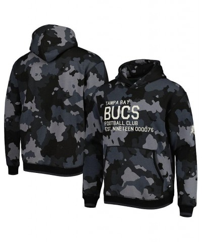 Men's Black Tampa Bay Buccaneers Camo Pullover Hoodie $52.79 Sweatshirt