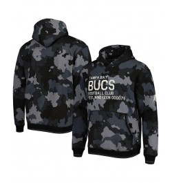 Men's Black Tampa Bay Buccaneers Camo Pullover Hoodie $52.79 Sweatshirt