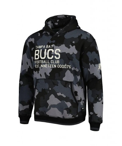 Men's Black Tampa Bay Buccaneers Camo Pullover Hoodie $52.79 Sweatshirt