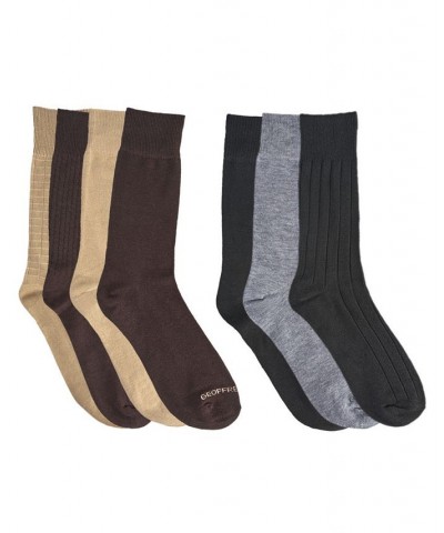 Men's Dress Crew Socks, Pack of 7 Multi $15.27 Socks