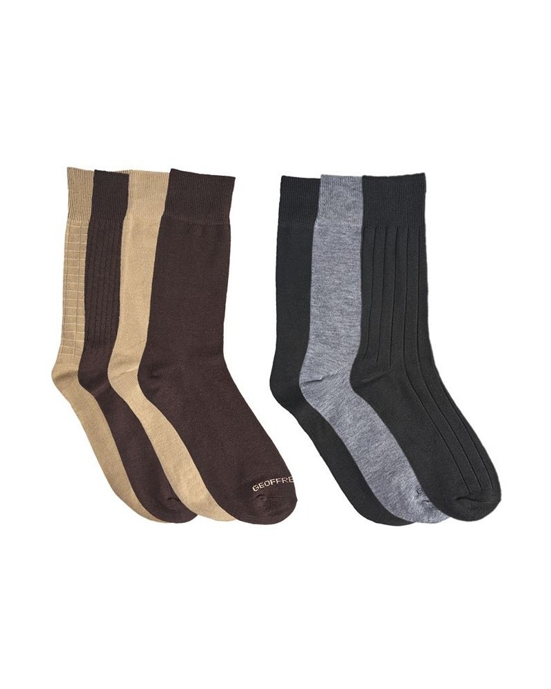 Men's Dress Crew Socks, Pack of 7 Multi $15.27 Socks