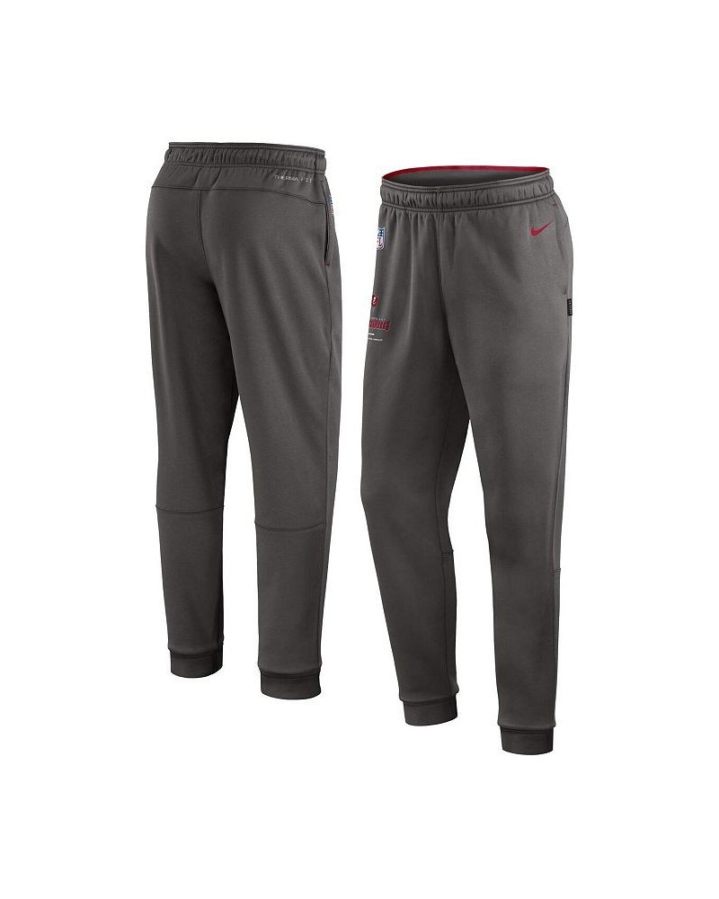 Men's Pewter Tampa Bay Buccaneers Sideline Logo Performance Pants $42.30 Pants