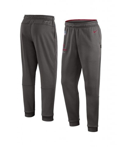 Men's Pewter Tampa Bay Buccaneers Sideline Logo Performance Pants $42.30 Pants