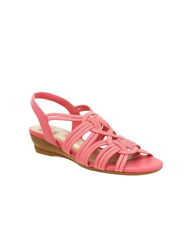 Women's Riya Stretch Elastic Sandals PD08 $44.00 Shoes