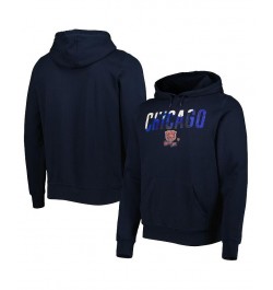 Men's Navy Chicago Bears Ink Dye Pullover Hoodie $32.76 Sweatshirt