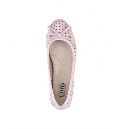 Women's Cheryl Ballet Flats Pink $35.19 Shoes