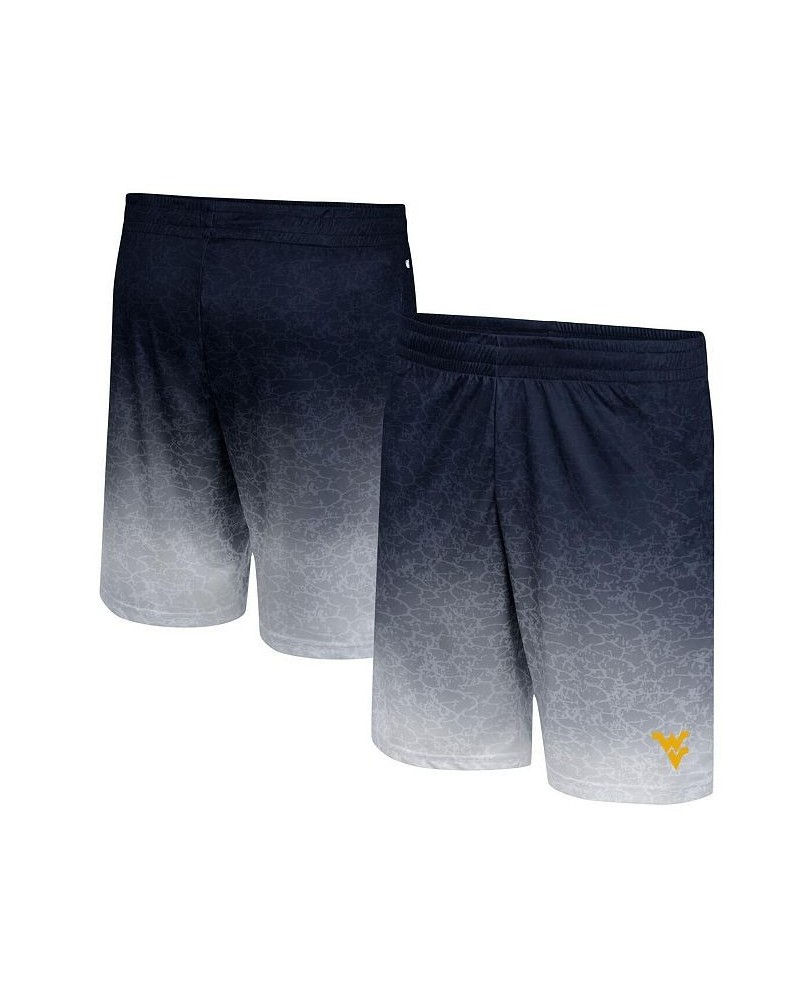 Men's Navy West Virginia Mountaineers Walter Shorts $19.78 Shorts