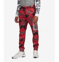 Men's Dragon Stone Fleece Joggers Red $26.68 Pants