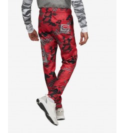 Men's Dragon Stone Fleece Joggers Red $26.68 Pants