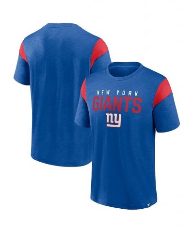 Men's Branded Royal New York Giants Home Stretch Team T-shirt $22.50 T-Shirts