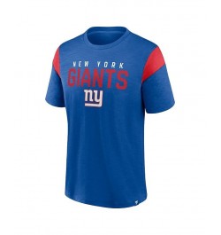 Men's Branded Royal New York Giants Home Stretch Team T-shirt $22.50 T-Shirts