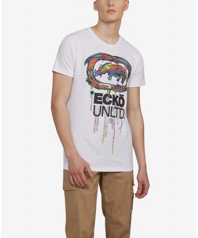 Men's Dripski Graphic T-shirt White $16.66 T-Shirts