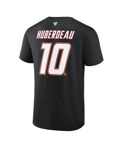 Men's Branded Jonathan Huberdeau Black Calgary Flames Special Edition 2.0 Name and Number T-shirt $16.92 T-Shirts