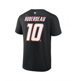 Men's Branded Jonathan Huberdeau Black Calgary Flames Special Edition 2.0 Name and Number T-shirt $16.92 T-Shirts