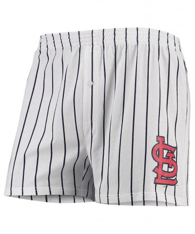 Men's White St. Louis Cardinals Vigor Boxer Shorts $23.99 Shorts