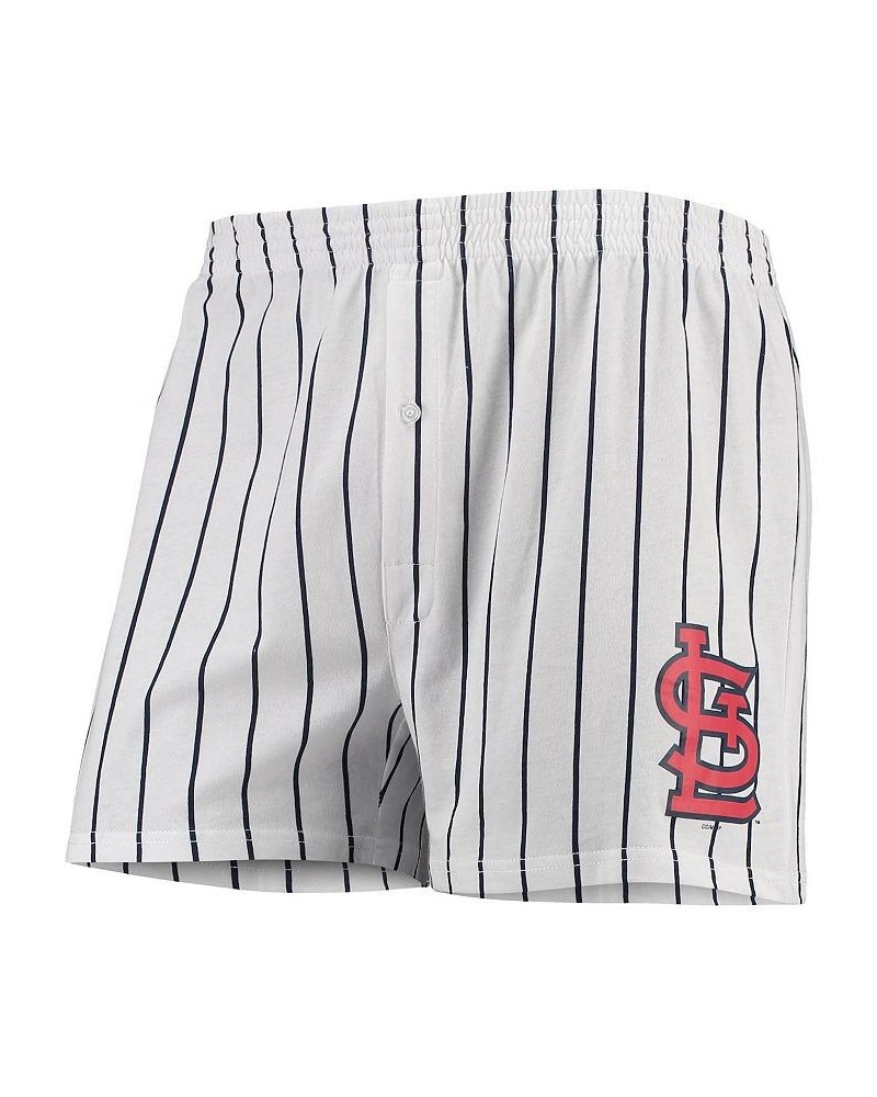 Men's White St. Louis Cardinals Vigor Boxer Shorts $23.99 Shorts