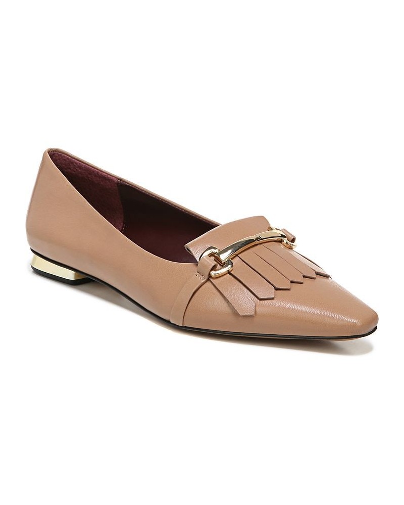 Rina Slip-on Flats Tan/Beige $40.30 Shoes