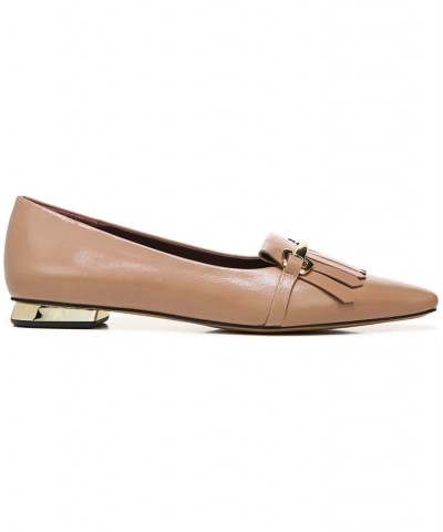 Rina Slip-on Flats Tan/Beige $40.30 Shoes