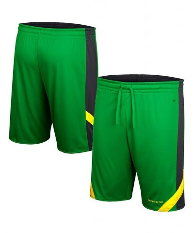 Men's Green, Black Oregon Ducks Am I Wrong Reversible Shorts $24.00 Shorts