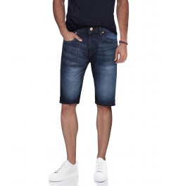 Men's Cultura Belted Denim Shorts Blue $26.10 Shorts