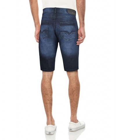 Men's Cultura Belted Denim Shorts Blue $26.10 Shorts