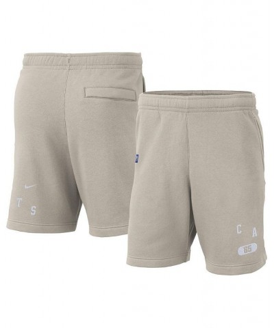 Men's Cream Kentucky Wildcats Fleece Shorts $30.55 Shorts