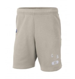 Men's Cream Kentucky Wildcats Fleece Shorts $30.55 Shorts