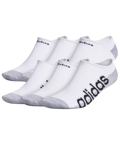 Men's 6-Pk. Linear Superlite II No-Show Socks White $12.31 Socks