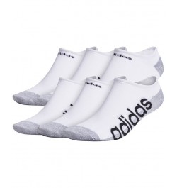 Men's 6-Pk. Linear Superlite II No-Show Socks White $12.31 Socks