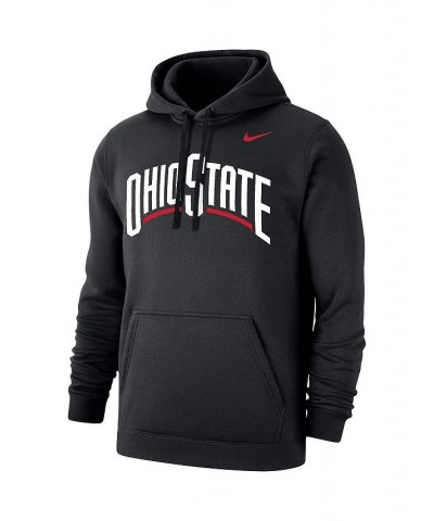 Men's Black Ohio State Buckeyes Logo Pullover Hoodie $27.06 Sweatshirt