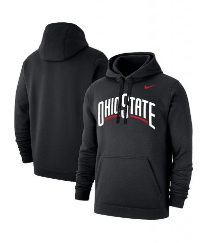 Men's Black Ohio State Buckeyes Logo Pullover Hoodie $27.06 Sweatshirt