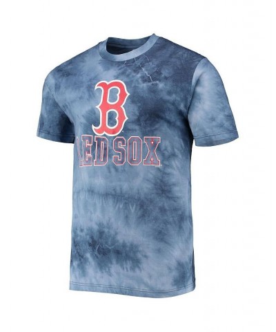 Men's Navy Boston Red Sox Billboard T-shirt and Shorts Sleep Set $32.39 Pajama