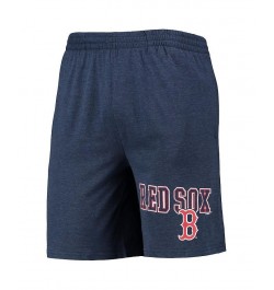 Men's Navy Boston Red Sox Billboard T-shirt and Shorts Sleep Set $32.39 Pajama