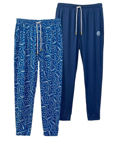 Men's Super Soft Large Lickies Jogger Pants, Pack of 2 Multi $24.00 Pajama