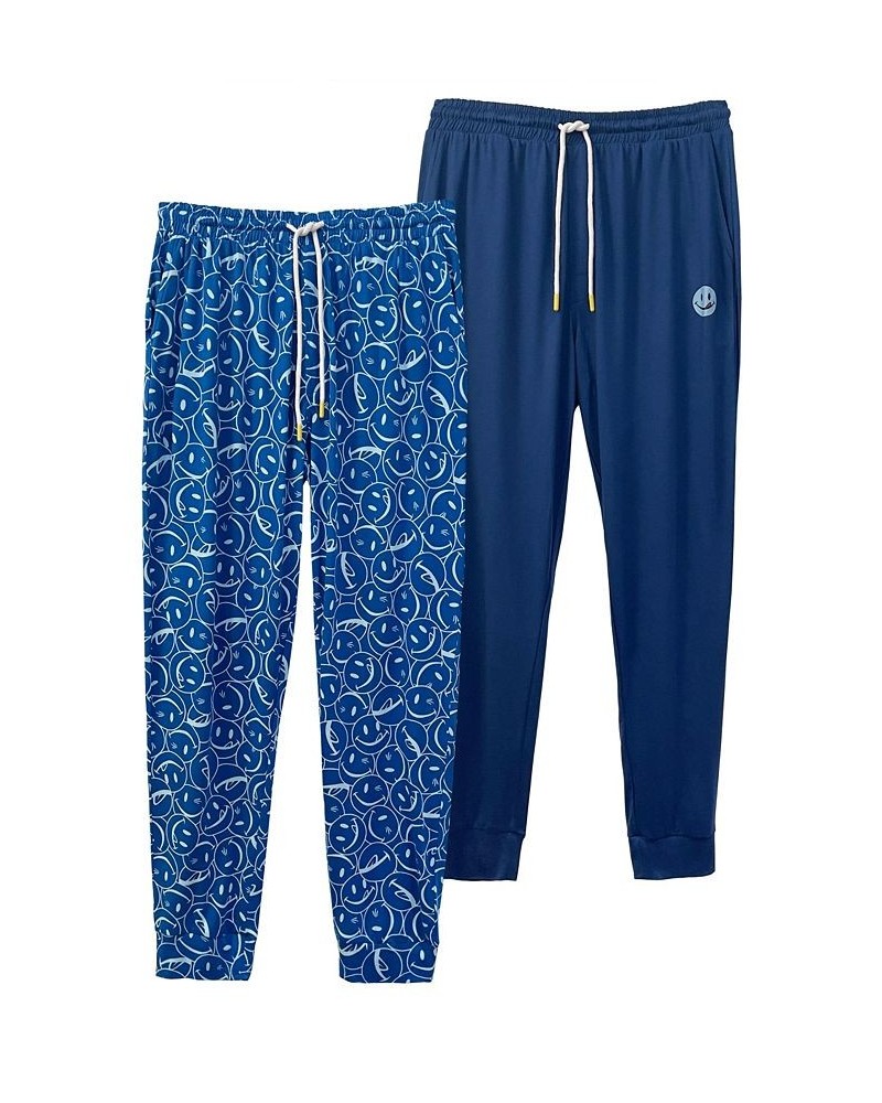 Men's Super Soft Large Lickies Jogger Pants, Pack of 2 Multi $24.00 Pajama