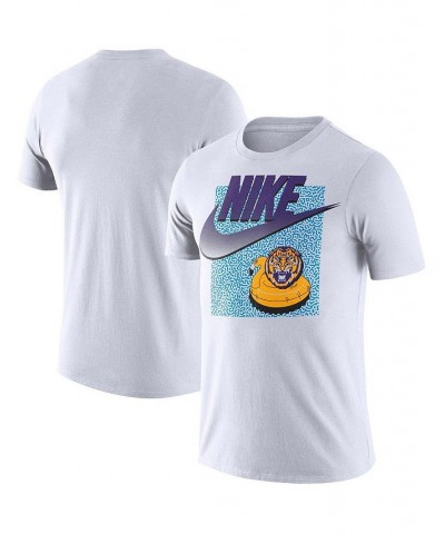 Men's White LSU Tigers Swoosh Spring Break T-shirt $20.79 T-Shirts