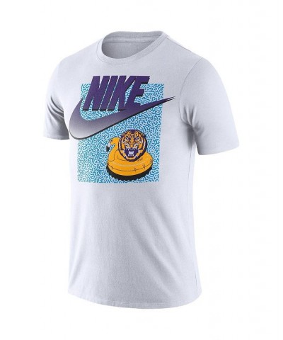 Men's White LSU Tigers Swoosh Spring Break T-shirt $20.79 T-Shirts