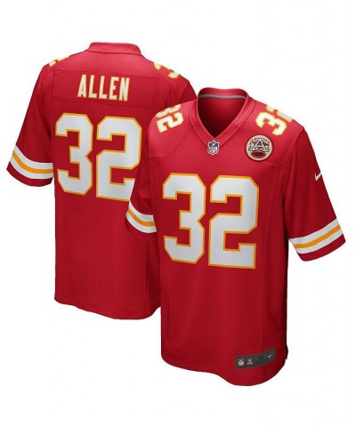 Men's Marcus Allen Red Kansas City Chiefs Game Retired Player Jersey $32.10 Jersey