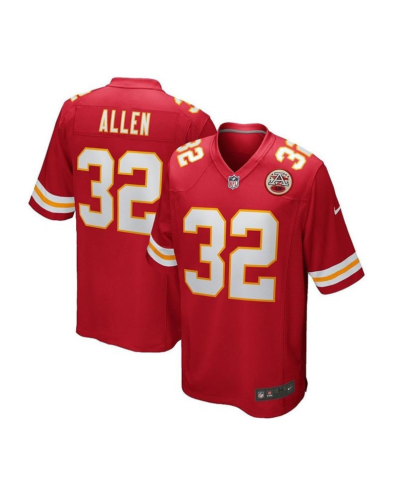 Men's Marcus Allen Red Kansas City Chiefs Game Retired Player Jersey $32.10 Jersey