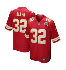 Men's Marcus Allen Red Kansas City Chiefs Game Retired Player Jersey $32.10 Jersey