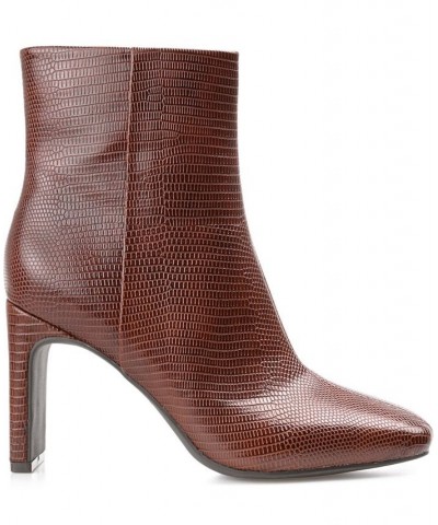 Women's Sarla Textured Bootie PD02 $49.50 Shoes