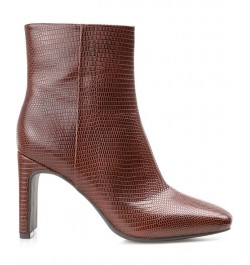 Women's Sarla Textured Bootie PD02 $49.50 Shoes