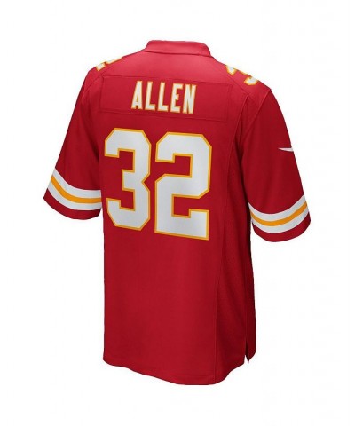 Men's Marcus Allen Red Kansas City Chiefs Game Retired Player Jersey $32.10 Jersey